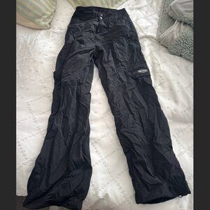 YoungLA Black Cargos